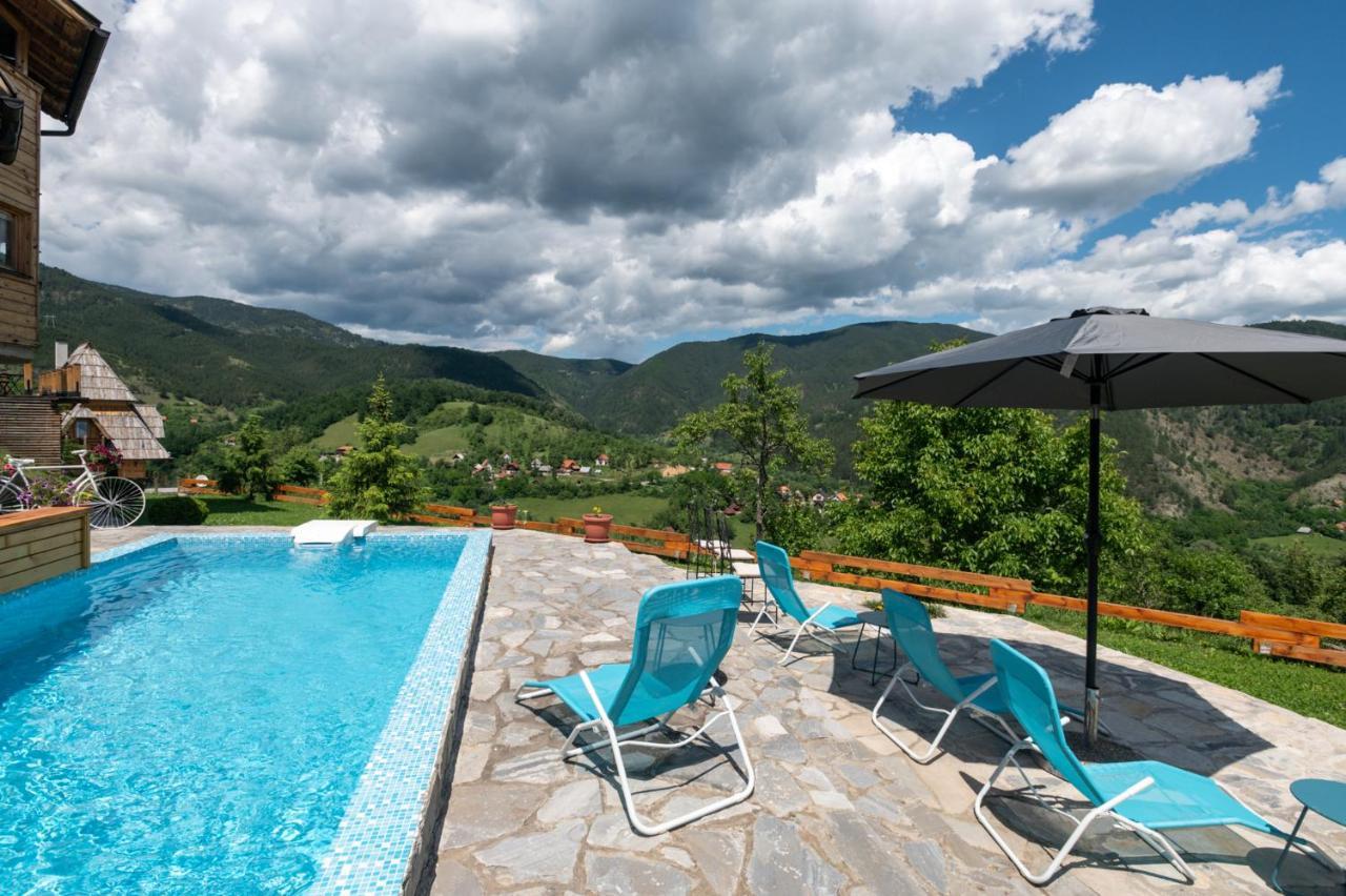 Neva Sobe Sa Pogledom Na Planine Apartment Mokra Gora Ngoại thất bức ảnh